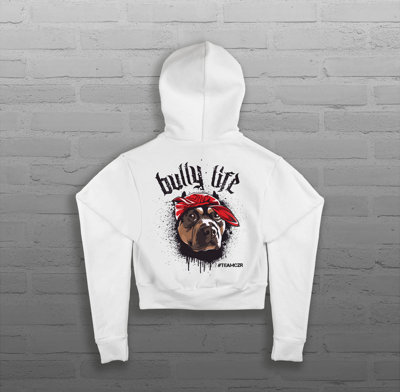 Bully Life - Women - Cropped Hoodie