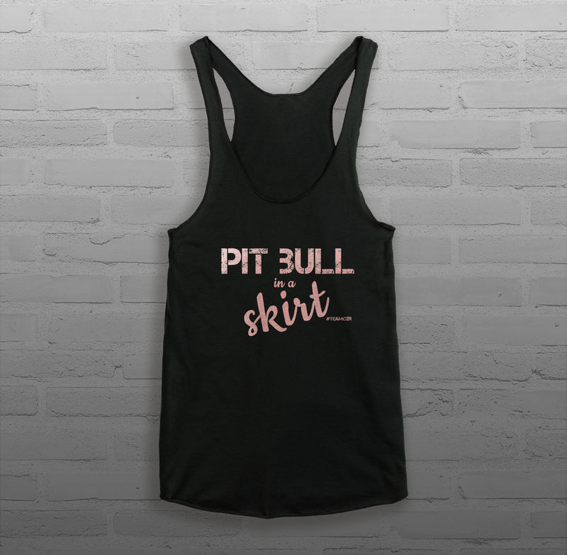 Pit Bull in a Skirt - Women - Tank Top