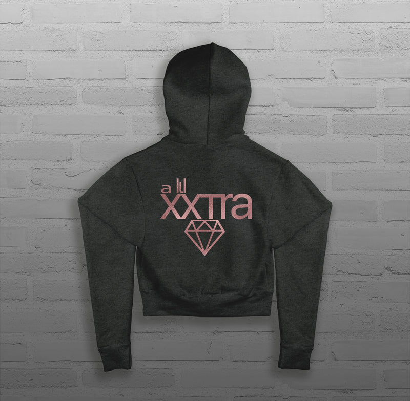 A Lil Xxtra - Women - Cropped Hoodie