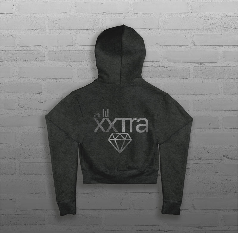 A Lil Xxtra - Women - Cropped Hoodie