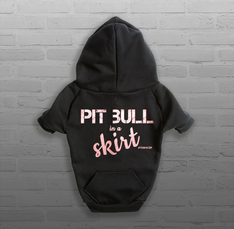 Pit Bull in a Skirt - Dog's - Hoodie